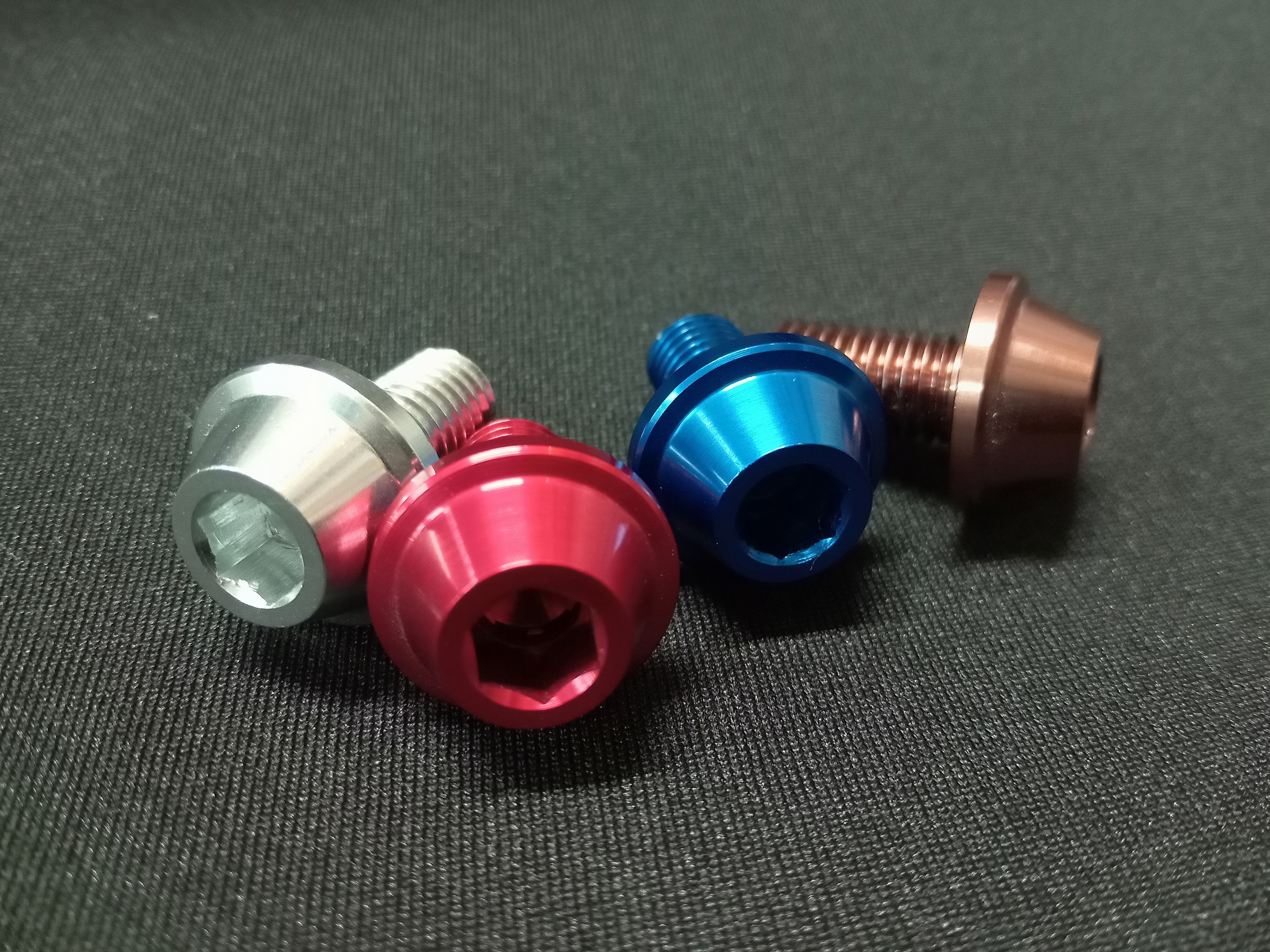 インテリアキャップボルト濃青